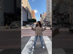 Who ever knew that dancing in the street could be so much fun?! 😝 #dance #fashioninspo #shorts