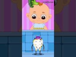 Healthy Food Shorts | Cartoon Animation For Kids #animation #cartoon #shorts