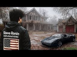 We Found an Abandoned Home Alone Collectors House with Motorcycle, Cars and Retro Games