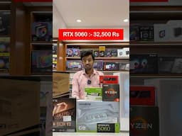 65,000 Rs White Gaming Pc Build | RTX 5060 | 0 Down Payment Available !  #shorts #pcbuildshorts