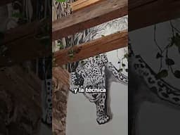 ¡Me topé con un mural IMPRESIONANTE en @tierraycielorestaurante en San Cristóbal de las Casas!