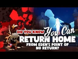 How to Escape Point of No Return in Eye of Eden after entering by accident