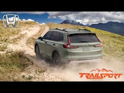 Honda CR-V TrailSport Hybrid - all specs, interior & walkaround