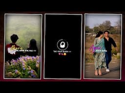 Instagram Trending Couple Lyrics Video Editing  l Lyrical Video Editing in Alight Motion Preset