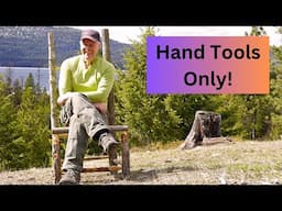 Can You Really Build A Chair From a Tree (Using Bushcraft Tools) While On A Backpacking Trip?