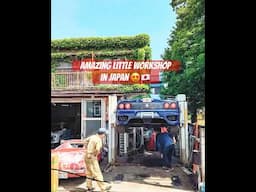Stunning Little Workshop In Japan! #classiccars #japan #garage #mechanic #automobile