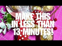 MAKE THIS FOR YOUR CRAFT FAIR IN LESS THAN 13 MINUTES! COME SEE!