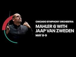Mahler 6 with Jaap van Zweden