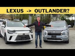 2025 Mitsubishi Outlander VS Lexus RX 350 - what's better?