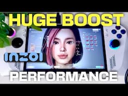 InZOI on the Asus Rog Ally: Huge Performance