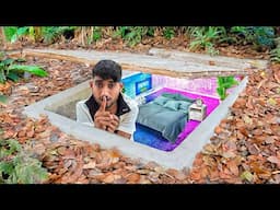 Built a secret room in jungle challenge winner will get Ladakh trip