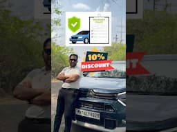 10% Discount on Car Insurance with Driving Score ft. Citroen Basalt @CitroenIndia #carinsurance