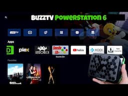 BuzzTV Powerstation 6 : New User Interface and NVME storage