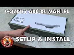Gozney Arc XL Pizza Oven Mantel Overview And Simple Assembly