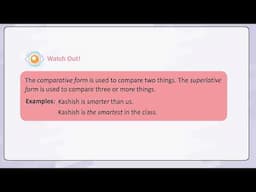 Chapter 13 Adverbs | English Grammar Class 7