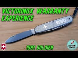 Victorinox Warranty Service Experience - 1991 Soldier/Pioneer 0.8201.26
