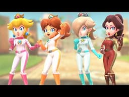Mario Kart World - All Aero Girls Outfits