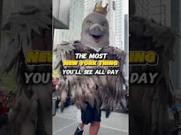 NYC pigeon impersonation at pigeonfest