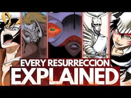 Every NON-ESPADA RESURRECCIÓN in Bleach, EXPLAINED (Manga Only)