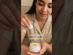 Overnight Heel Repair ✨ Coconut Oil + Moisturizer Magic! #footcare #softfeet #glowuproutine