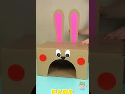 Kids ☺️ Get Ready for a FUN Toddler DIY Game To Play 🌈 🐰 #Kids #KidsLearning