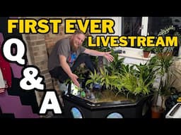 Impromptu first LIVESTREAM loads of questions answered!