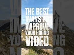 Making the best hiking videos - Ep1 #vlog #video #tips #stove #hiking #outdoorlife #survivalskills
