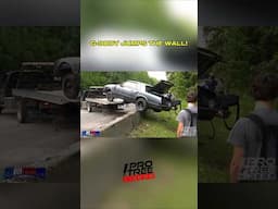 G-Body Jumps the Wall and Lands on my Cameras!  #dragracing #warinthewoods #protreevideos