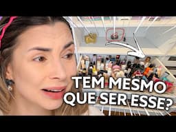 MAKE COM O ÚLTIMO PRODUTO DE CADA GAVETA!!!