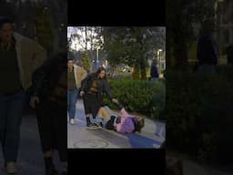ella tuvo un susto muy épico 😂 #bushmanprank