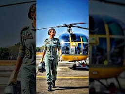 1st Woman Combat Aviator in the Indian Army