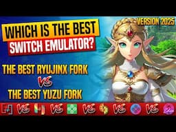 The BEST NINTENDO SWITCH Emulator of 2025? We Tested Them ALL! RYUBING VS EDEN VS CITRON VS SUDACHI