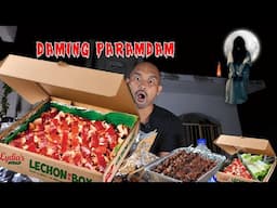LYDIA'S LECHON SOLO MUKBANG SA SEMENTERYO