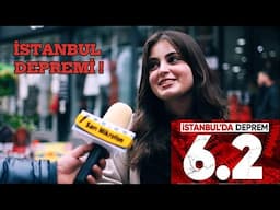 6.2 İSTANBUL DEPREMİ ! - HALKIN YORUMU @sarimikrofonofficial
