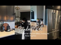 SUNDAY RESET | Spring Cleaning | Kitchen Edition | Getting My Home Together