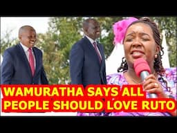 🙄🙄"ONLY FOOLS CAN LEAVE RUTO'S GOVT, HE HAS DONE GREAT THINGS TO US" WAMURATHA BREATH FIRE IN KIAMBU