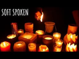 Lighting up the candles with positive affirmations ASMR