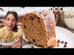 EASY ITALIAN CAPPUCCINO CAKE - An Italian in my Kitchen