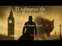 El sabueso de los Baskerville de Arthur Conan Doyle. Audiolibro completo con voz humana real.