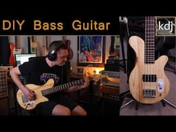 I built a 30" short scale bass for $117 DIY