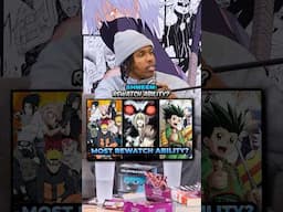 Which anime has the MOST rewatch ability? 👀⤵️