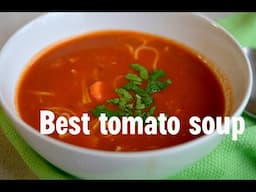 The best and simplest tomato soup recipe