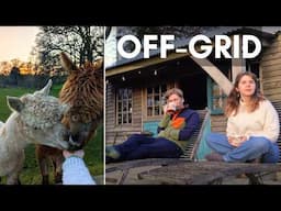 We stayed in an off-grid cabin in Devon (romantic weekend getaway)