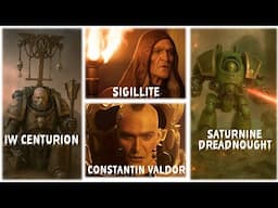 Constantin Valdor CINEMATIC REVEAL and Weapons in the Horus Heresy Trailer