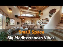 Modern Mediterranean Tiny Home | A Cozy City Escape