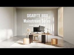 BRIX Mainstream | Ultra-Compact AI Mini PC with Next-Gen Intel Power