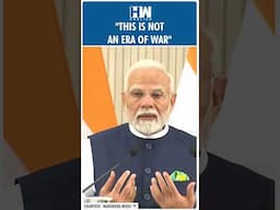#Shorts | "This Is Not An Era Of War": PM Modi Amid West Asia, Europe Conflicts | Israel Iran | US