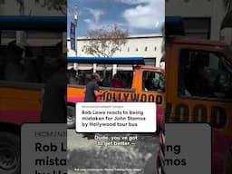 Rob Lowe reacts to being mistaken for John Stamos by Hollywood bus tour
