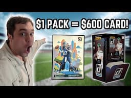 Pulling a $600 Card from a $1 Pack! 2024 Donruss Football Gravity Feed Box!