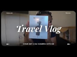 I booked an airbnb in dallas, texas to order the DJI osmo pocket 3